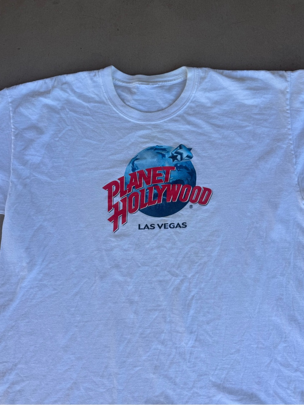 Vintage Planet Hollywood Las Vegas Logo T-Shirt – Size XL - Picture 3 of 4